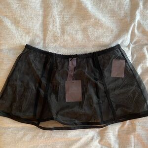 *SOLD*Black mesh skirt